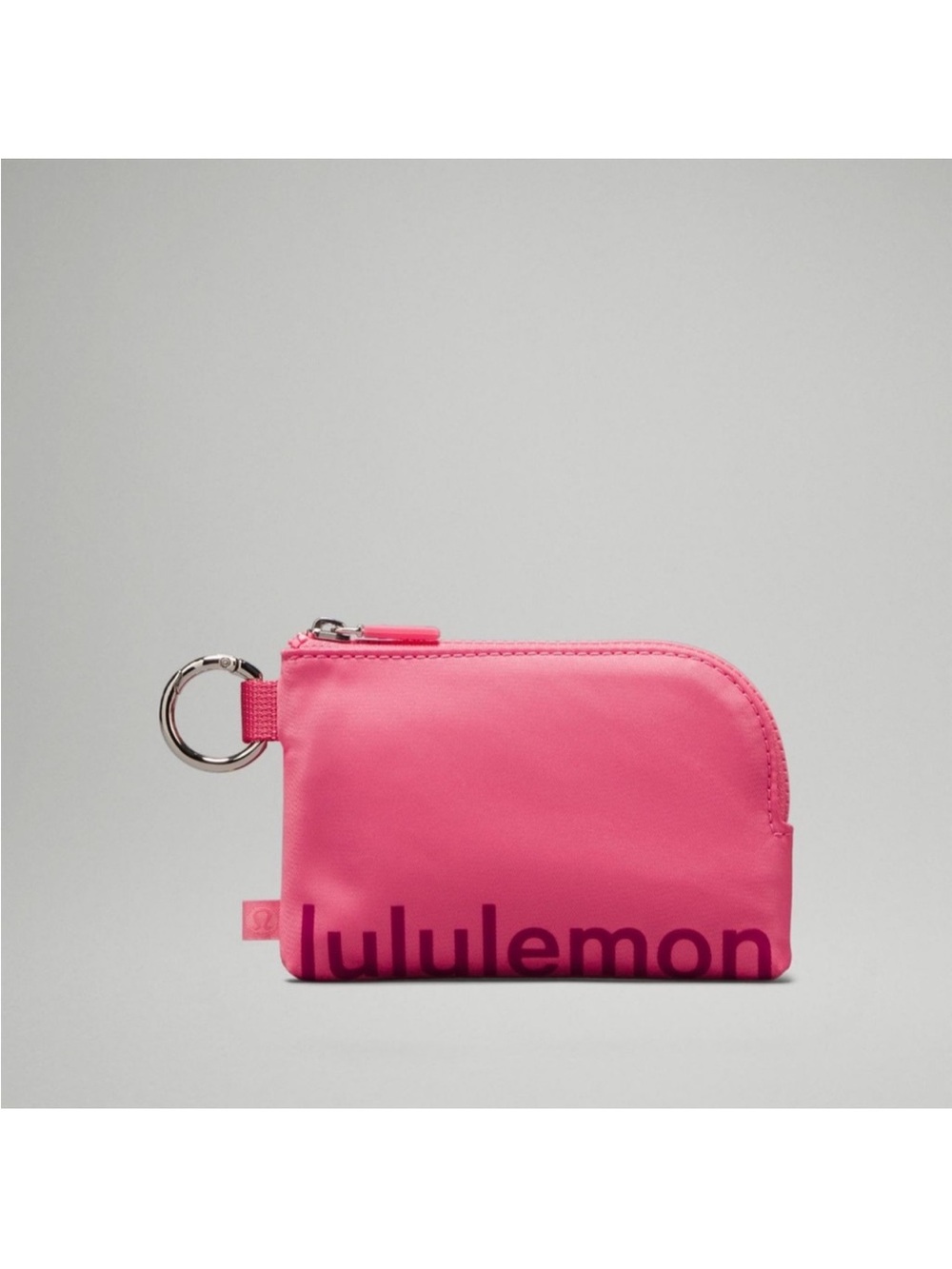 LULULEMON | Clippable Card Pouch | Sakura Pink Washed Mauve